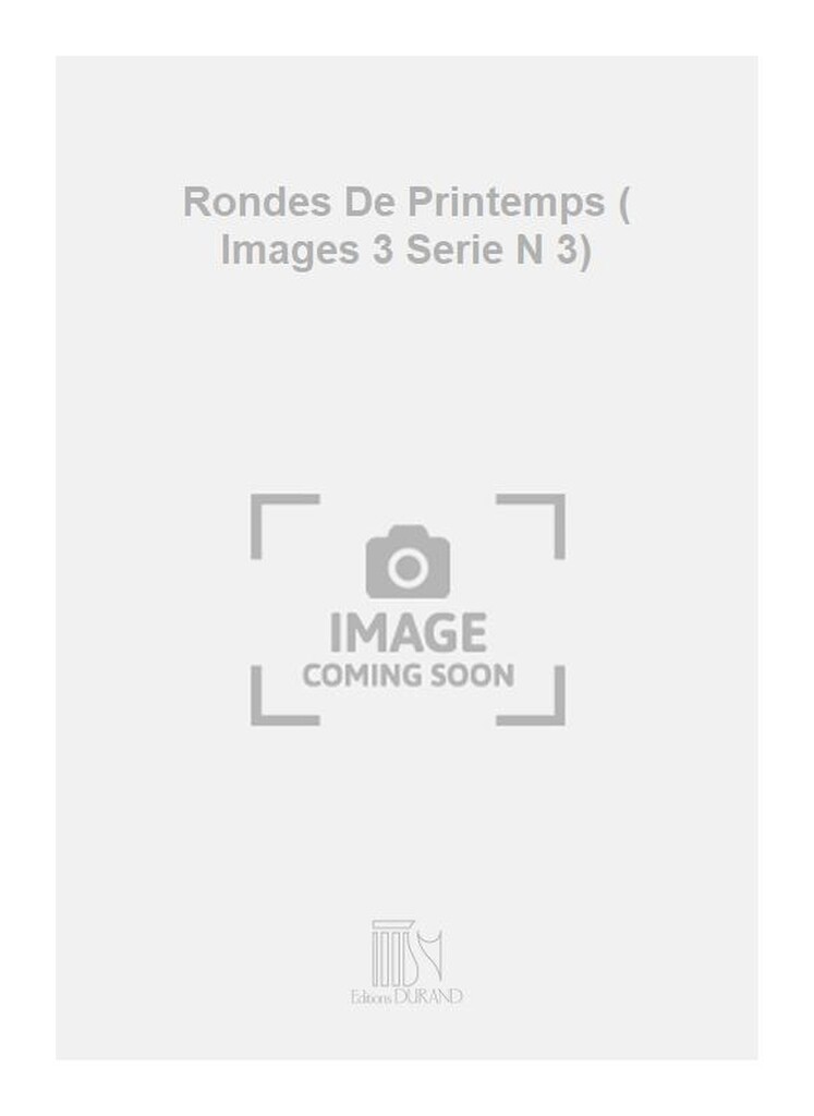Rondes De Printemps ( Images 3 Serie N 3) Poche